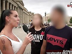 german outdoor street anal casting for bitch jacky lawless