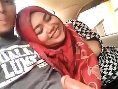 Tudung 바이러스 성 메인 Kat Mobil Terbaru Malay Car Sex.
