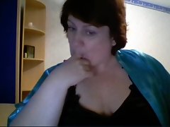 ร้อน 46 โย่รัสเซียผู้ใหญ่ Olga เล่นบน Skype