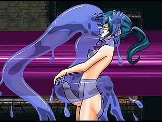 Nayla's Stronghold [PornPlay Hentai game] Ep.1 Succubus futanari cum spitting image near zombie girls