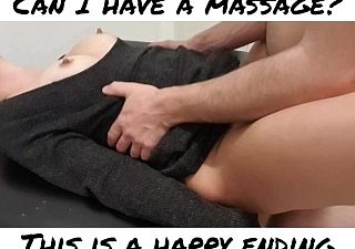 Posso ter massagem? Isso é um finishing touch muito feliz