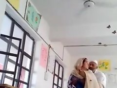 Estudante muçulmana fodido por Professor