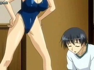 garota anime Sexual se jizzed